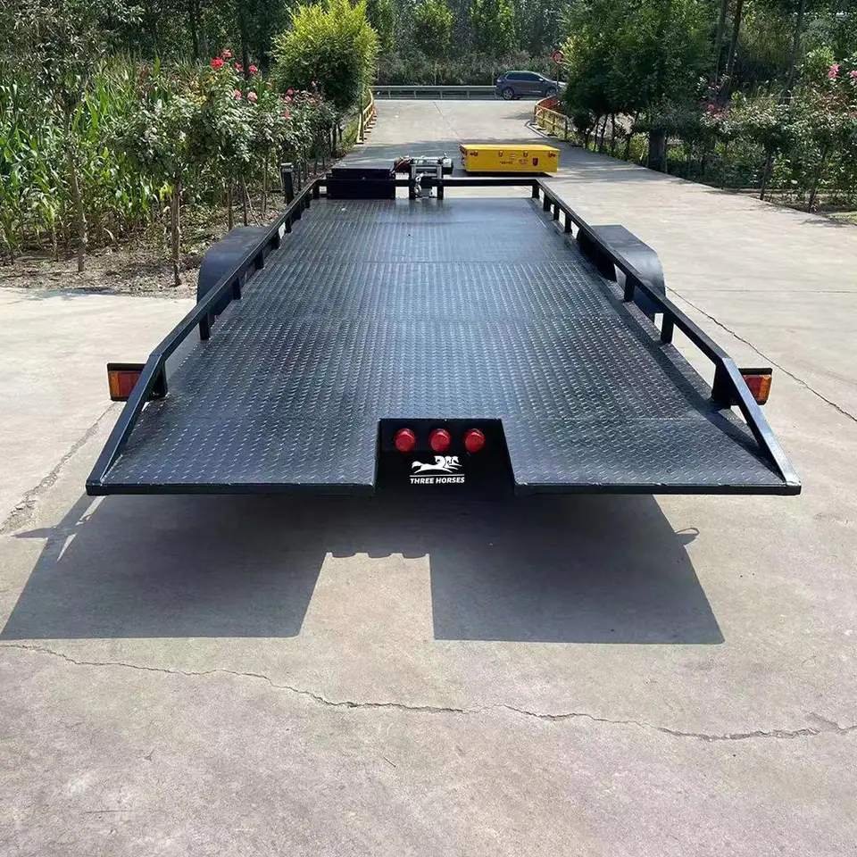 2 Axle 10 Ton Car Hauling Utility Trailer for Sale - photo 2