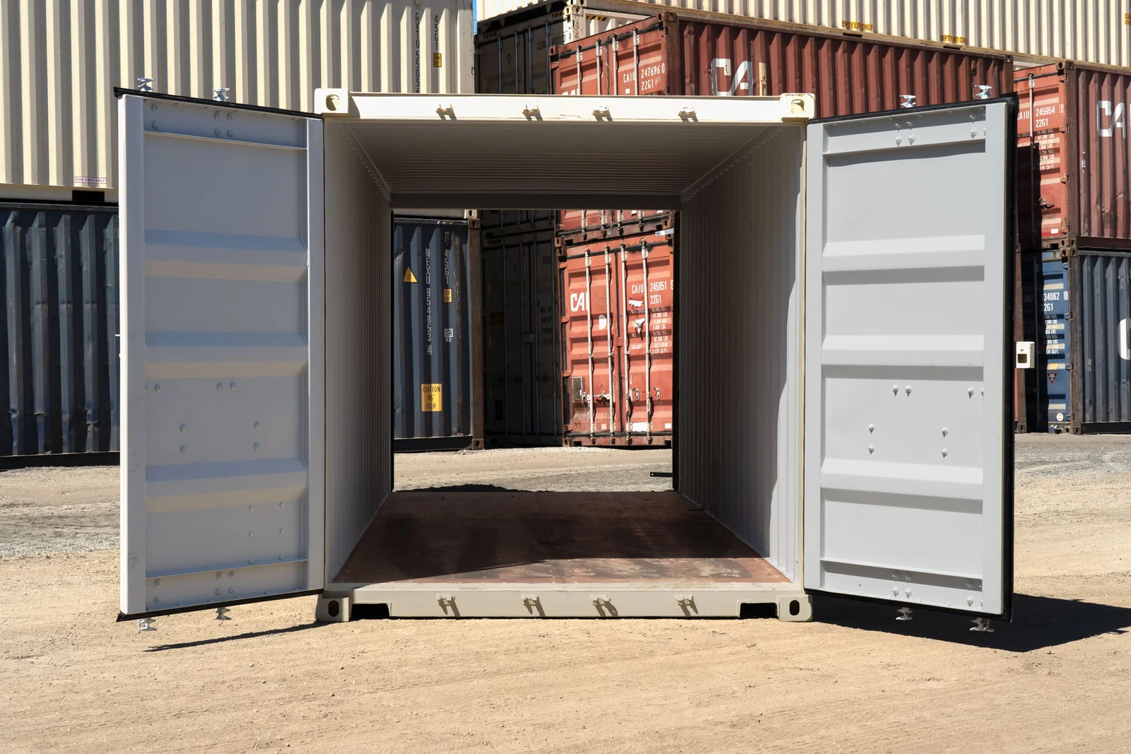 20ft Double Door Shipping Container for Sale - photo 1