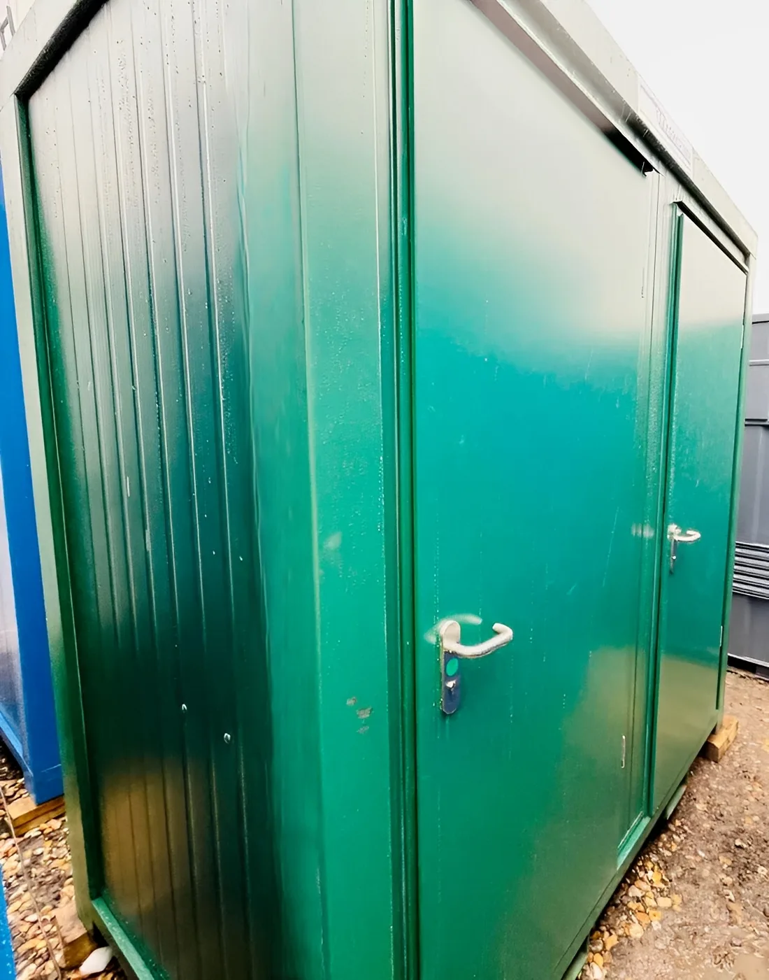 8Ft x 5Ft Double Mains Toilet 1+1 (Green) - photo 3