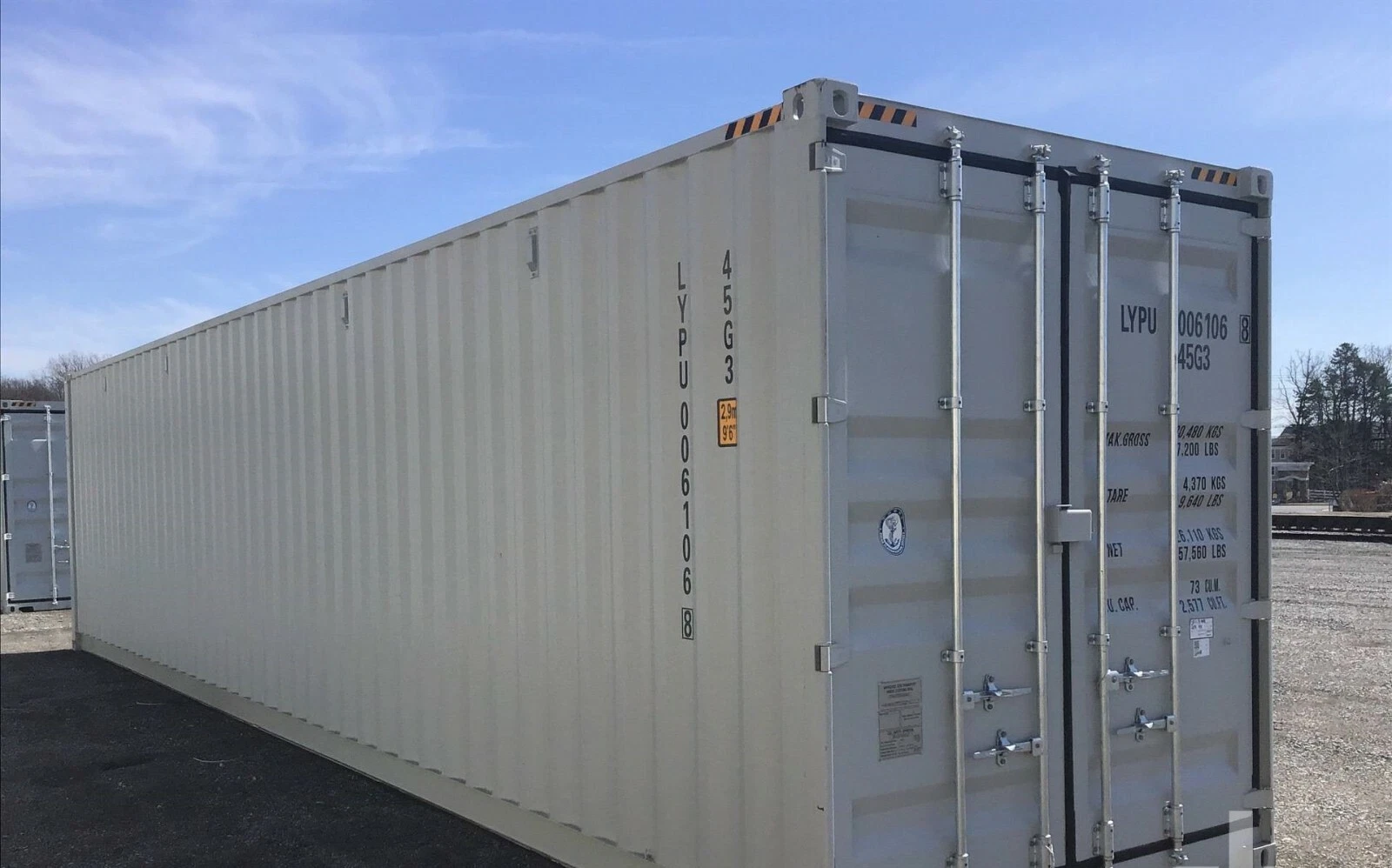 40ft High Cube Container with 2 Side Doors - One Trip - photo 3