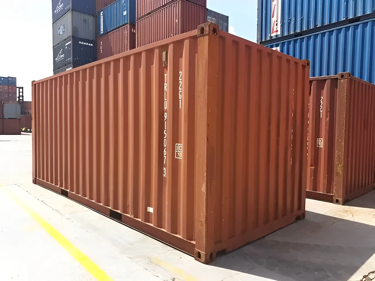 20Ft Used Shipping Container - Wind & Watertight - photo 2