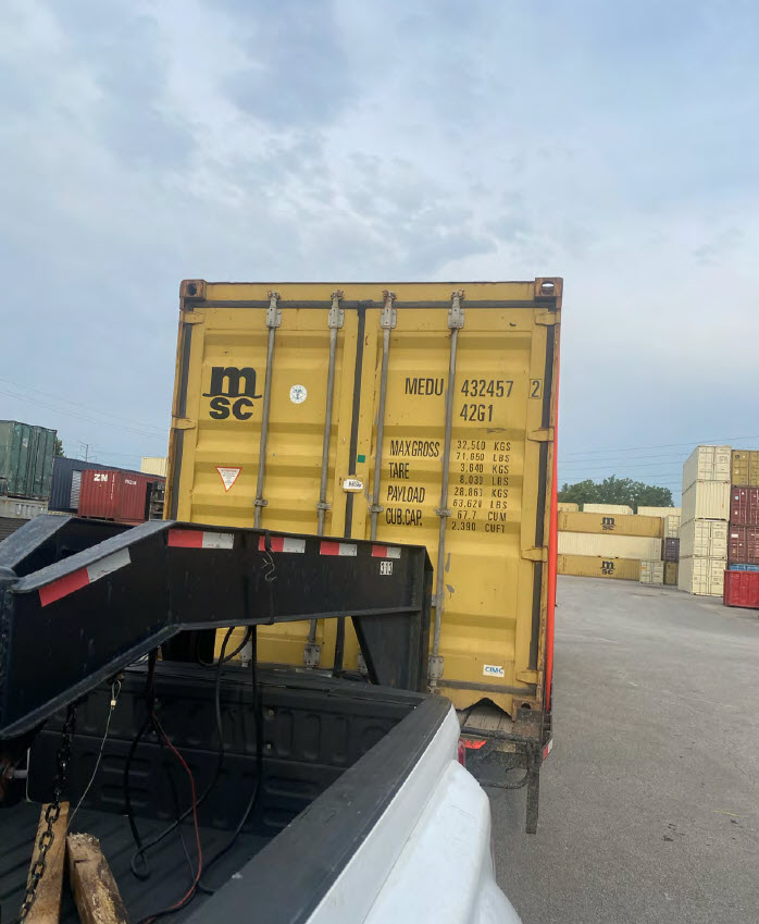 Used 40ft Standard Shipping Container (WWT) - photo 7