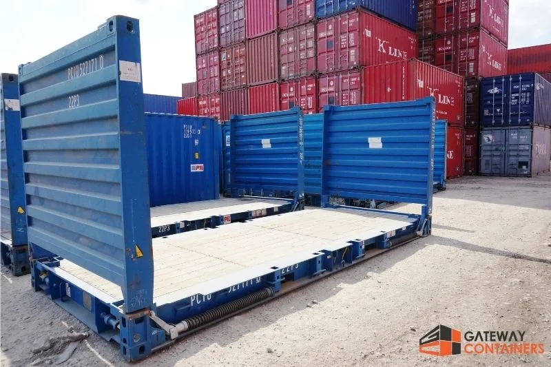 20ft Flat Rack Container for Sale - photo 2