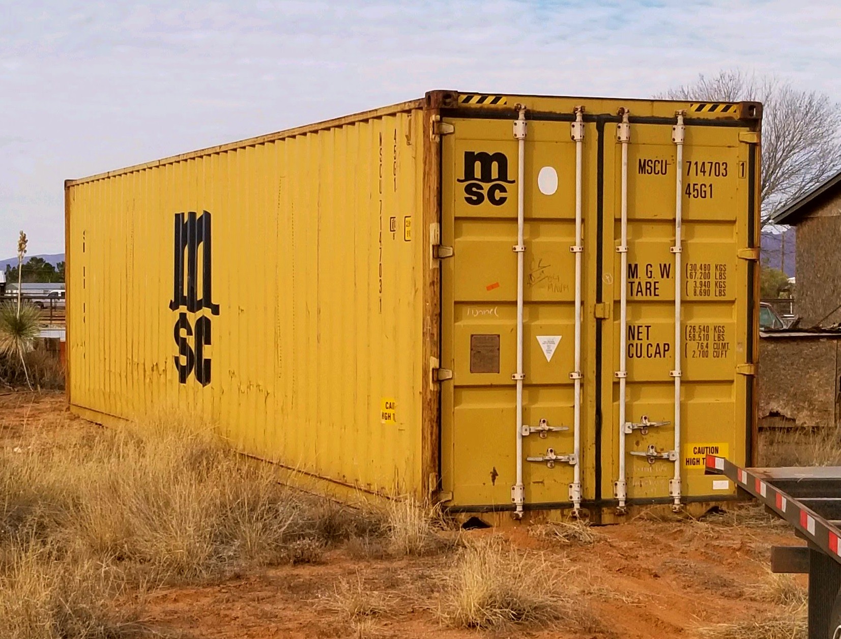 Used 40ft High Cube Shipping Container (WWT) - photo 4