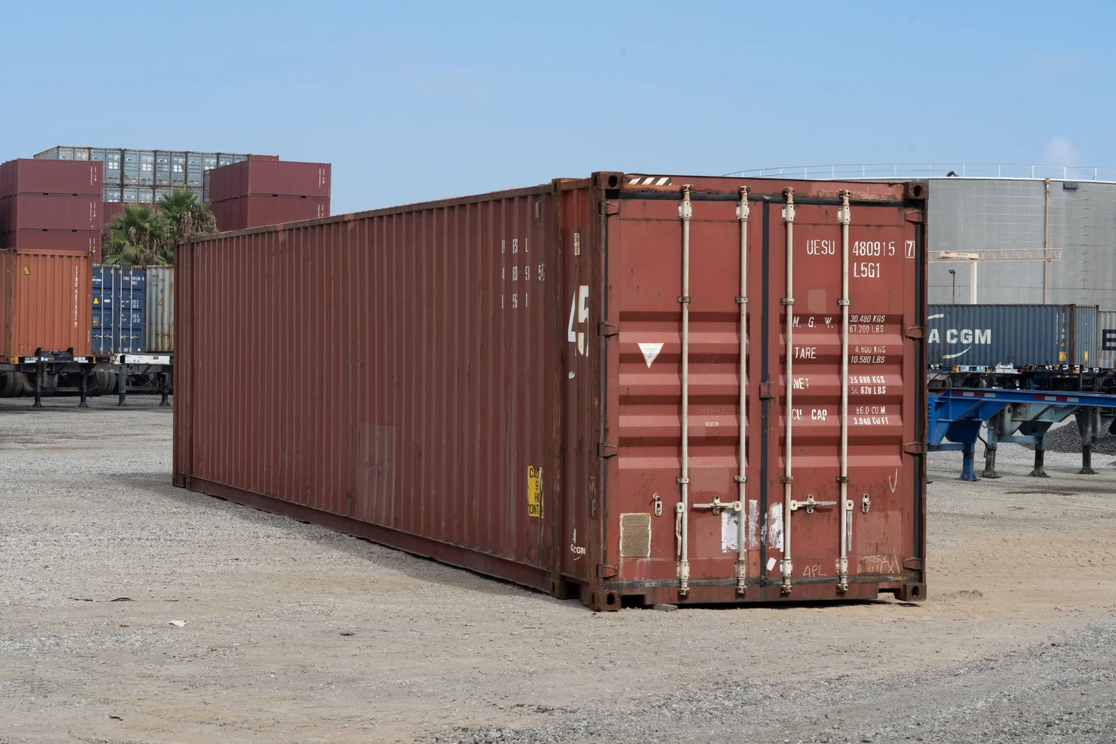 45-Foot High Cube Shipping Container - Cargo-Worthy - photo 1