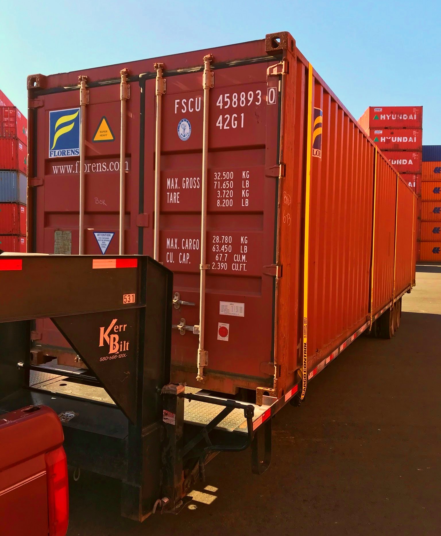 Used 40ft Standard Shipping Container (WWT) - photo 3