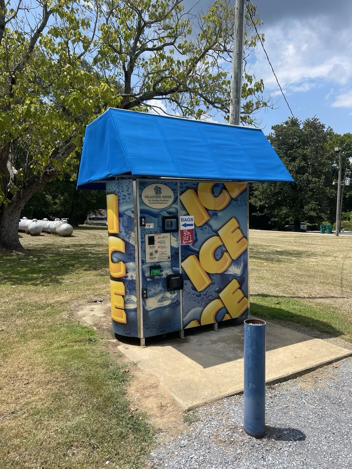 Ice Depot commercial ice vending machine for self-service ice sales