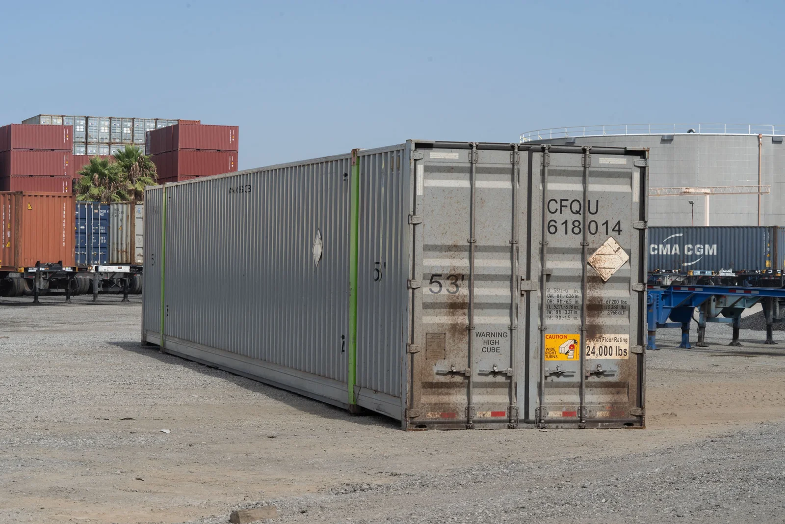 53ft High Cube Shipping Container - Cargo Worthy - photo 1